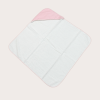 Thumbnail Toalla con Capucha Rosa con motitas blancas0