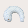 Thumbnail Almohada de Lactancia blanca con nubes celestes0