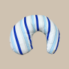 Thumbnail Almohada de Lactancia con Rayas Azules, Celestes y Blancas0