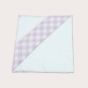 Thumbnail Toalla con Capucha Cuadros Rosa y Blanco0