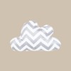 Thumbnail Almohada de Nube Chevron Gris0