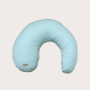 Thumbnail Almohada de Lactancia celeste con puntos blancos0