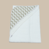 Thumbnail Toalla con Capucha Chevron Beige y Borde Beige0
